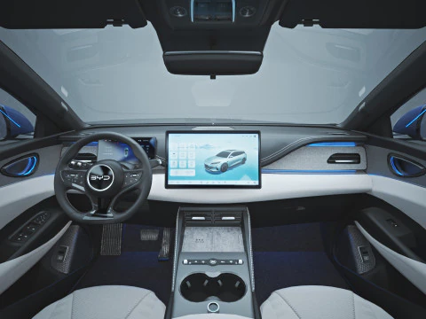 2025 BYD Seal 6 DM-i Touring With Interior 3D Model