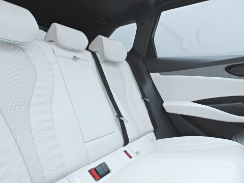 2025 BYD Seal 6 DM-i Touring With Interior 3D Model