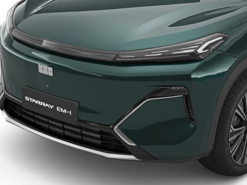 2025 Geely Starray EM-i with Interior 3D Model