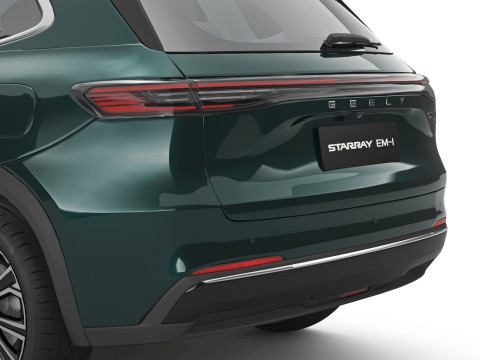 2025 Geely Starray EM-i met interieur 3D Model