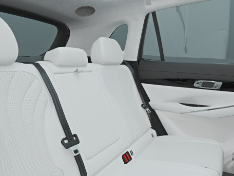 2025 Geely Starray EM-i met interieur 3D Model
