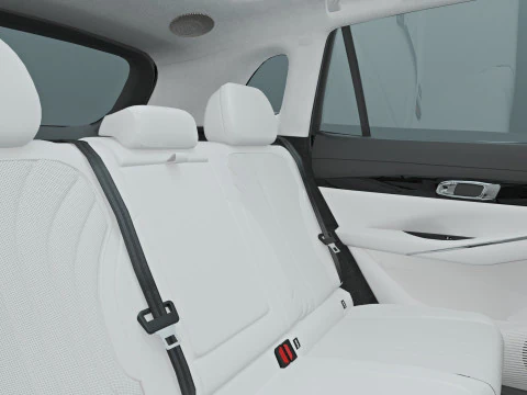 2025 Geely Starray EM-i with Interior 3D Model