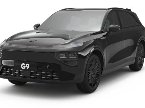 2026 Xpeng G9 con interior Modelo 3D