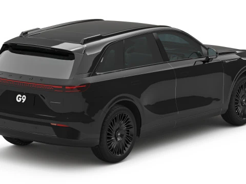 2026 Xpeng G9 with Interior 3D Model
