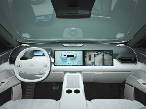 2026 Xpeng G9 con interni Modello 3D
