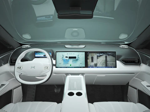 2026 Xpeng G9 with Interior 3D Model