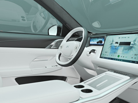 2026 Xpeng G9 con interni Modello 3D