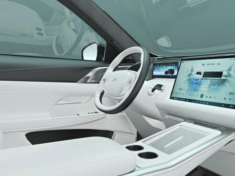 2026 Xpeng G9 with Interior 3D Model