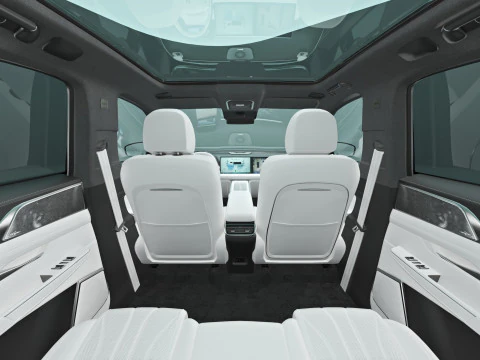 2026 Xpeng G9 with Interior 3D Model