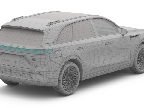 2026 Xpeng G9 con interni Modello 3D