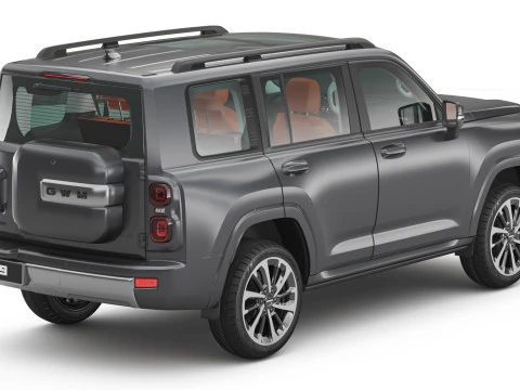 2026 GWM Haval H9 with Interior 3D Model