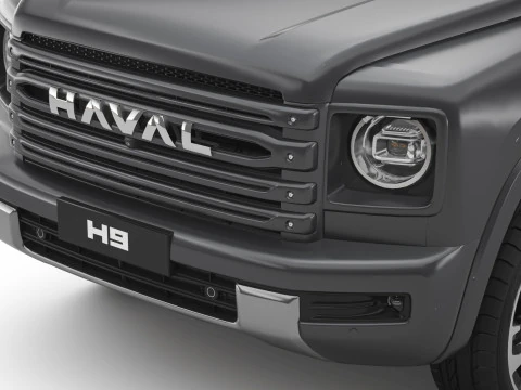 2026 GWM Haval H9 with Interior 3D Model