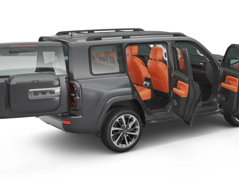 2026 GWM Haval H9 with Interior 3D Model