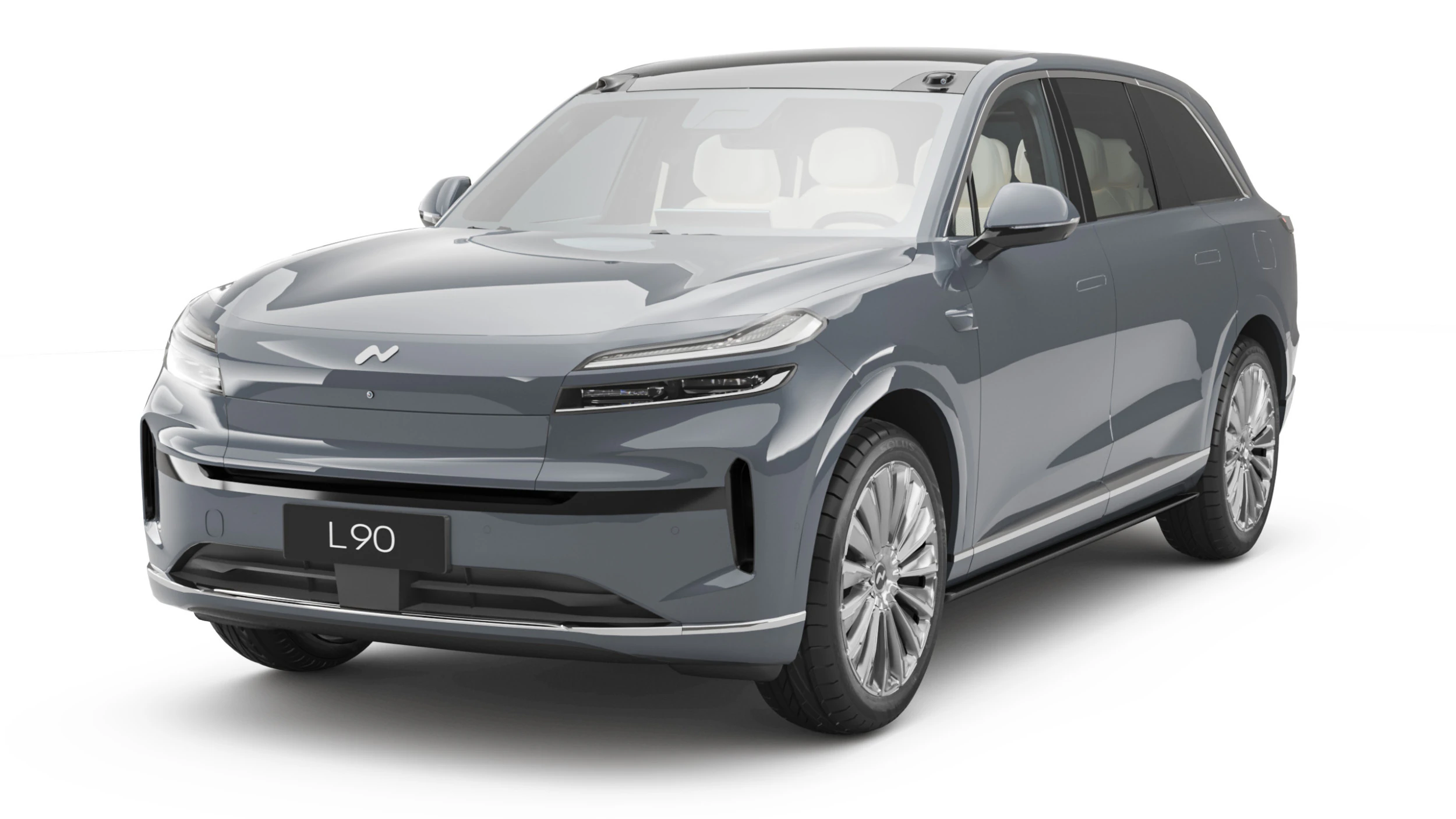 2026 Nio Onvo L90 with Interior 3D Model .c4d .max .obj .3ds .fbx .stl .blend 