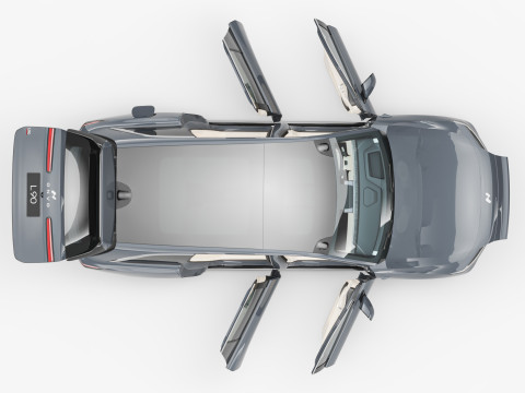 2026 Nio Onvo L90 with Interior 3D Model