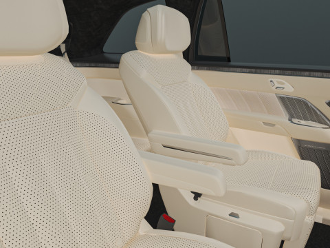 2026 Nio Onvo L90 with Interior 3D Model