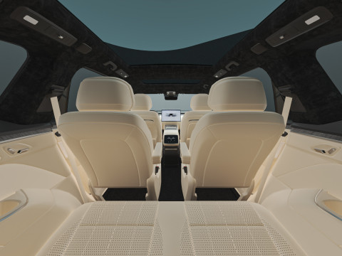 2026 Nio Onvo L90 with Interior 3D Model