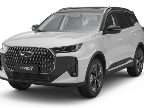 Chery Tiggo 7 2026 avec int&eacute;rieur Modèle 3D
