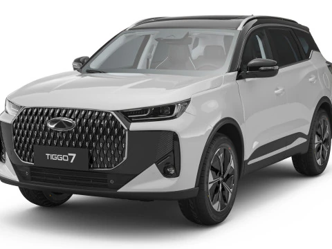 2026 Chery Tiggo 7 内装付き 3Dモデル