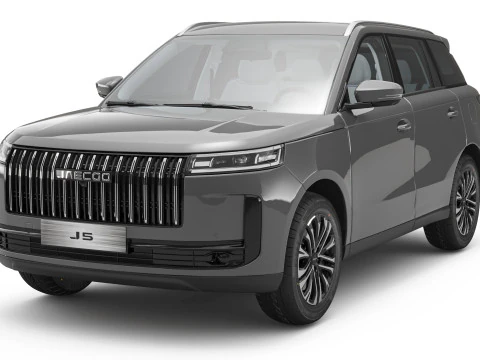 2026 Jaecoo J5 con interni Modello 3D