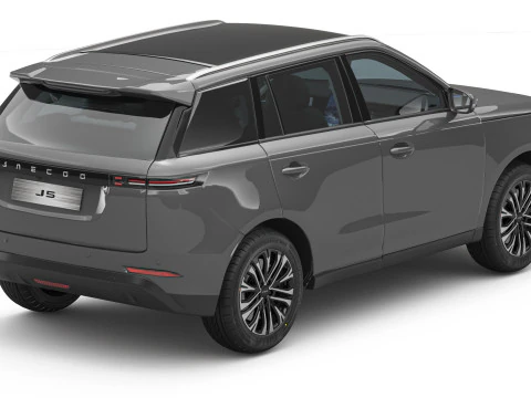 2026 Jaecoo J5 With Interior 3D Model