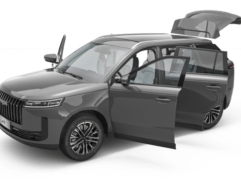 2026 Jaecoo J5 With Interior 3D Model