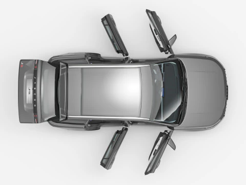 2026 Jaecoo J5 With Interior 3D Model