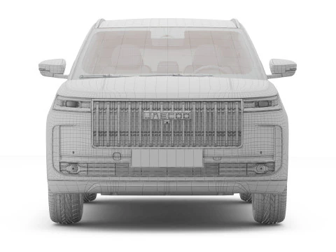 2026 Jaecoo J5 With Interior 3D Model