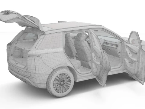 2026 Jaecoo J5 With Interior 3D Model