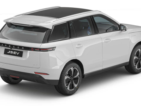 2026 Jaecoo J5 EV With Interior 3D Model