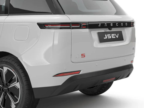 2026 Jaecoo J5 EV With Interior 3D Model
