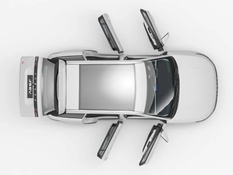 2026 Jaecoo J5 EV With Interior 3D Model