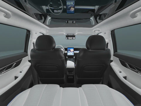 2026 Jaecoo J5 EV With Interior 3D Model