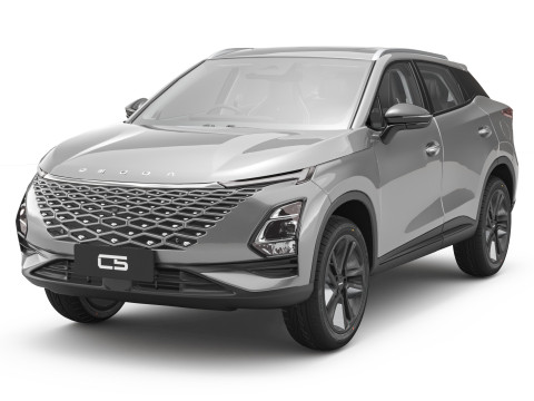 2026 Chery Omoda 5 z wewnętrznym kierownicą po prawej stronie Model 3D