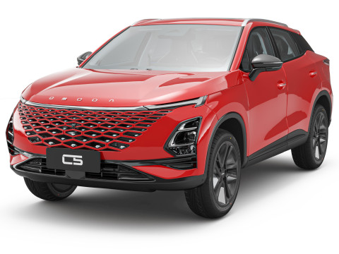 2026 चेरी ओमोडा 5 इंटीरियर लेफ्ट हैंड ड्राइव के साथ 3D मॉडल