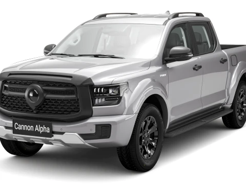 2026 Canhão GWM Alpha POER P500 Modelo 3D