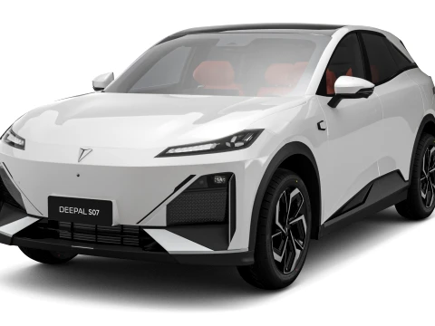 2026 Deepal S07 met interieur 3D Model