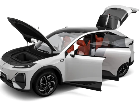 2026 Deepal S07 with Interior 3D Model