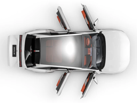 2026 Deepal S07 with Interior 3D Model