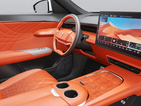2026 Deepal S07 with Interior 3D Model