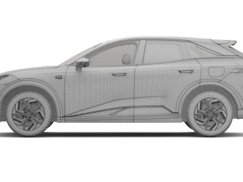 2026 Deepal S07 with Interior 3D Model