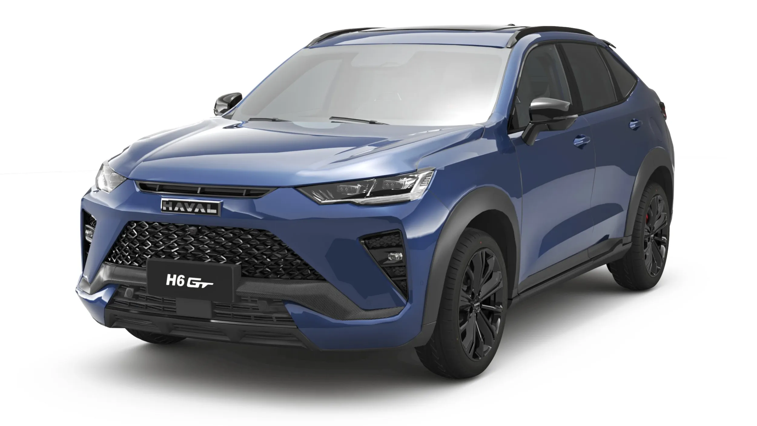 2026 GWM Haval H6 GT con interni Modello 3D .c4d .max .obj .3ds .fbx .stl .blend 