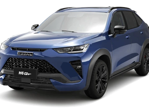 2026 GWM Haval H6 GT İ&ccedil; Mekanla 3D Model