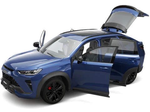2026 GWM Haval H6 GT con interni Modello 3D