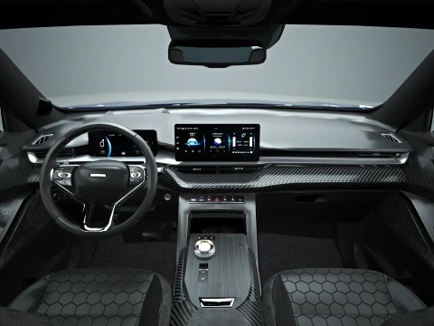 2026 GWM Haval H6 GT con interni Modello 3D