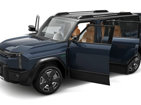 2026 Chery iCAUR 03T with Interior 3D Model