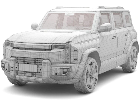 2026 Chery iCAUR 03T with Interior 3D Model