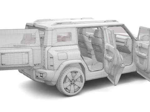 2026 Chery iCAUR 03T with Interior 3D Model
