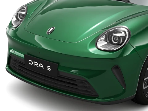 2026 GWM Ora 5 EV With Interior 3D Model