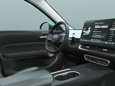 2026 GWM Ora 5 EV With Interior 3D Model